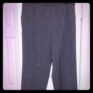 Dark grey slacks